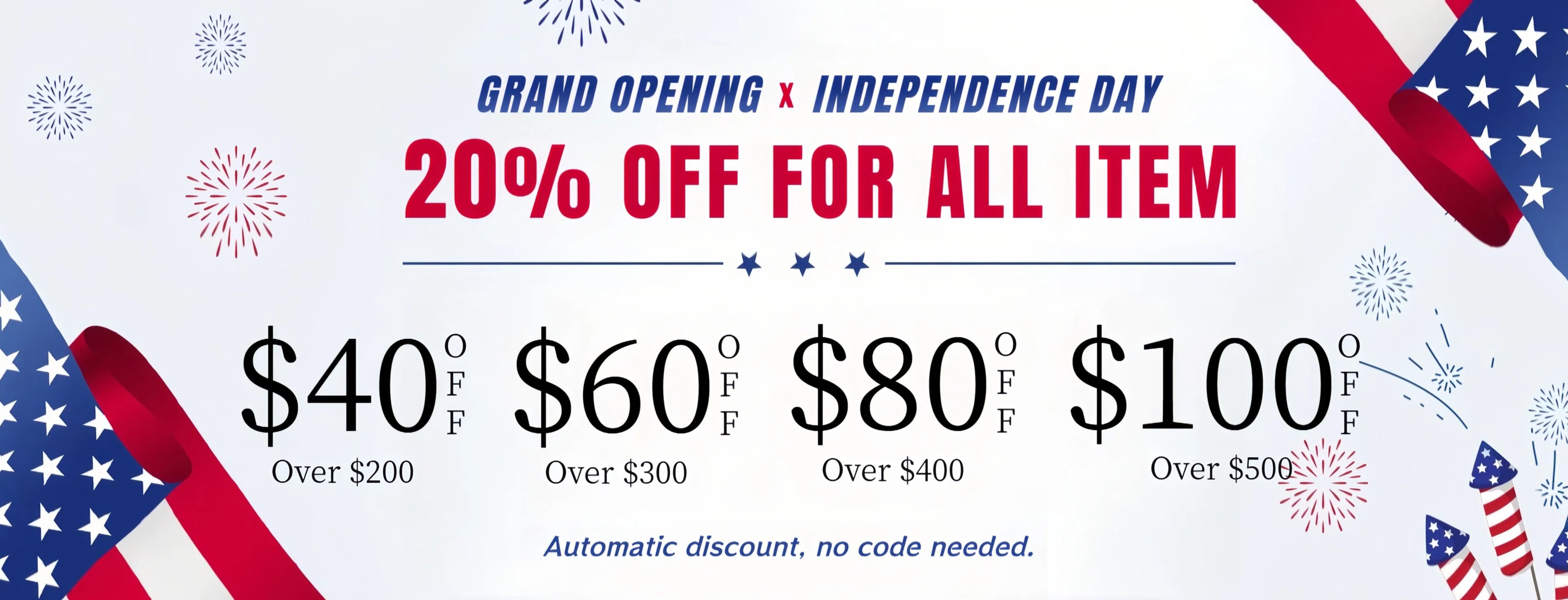 ALL 20% OFF