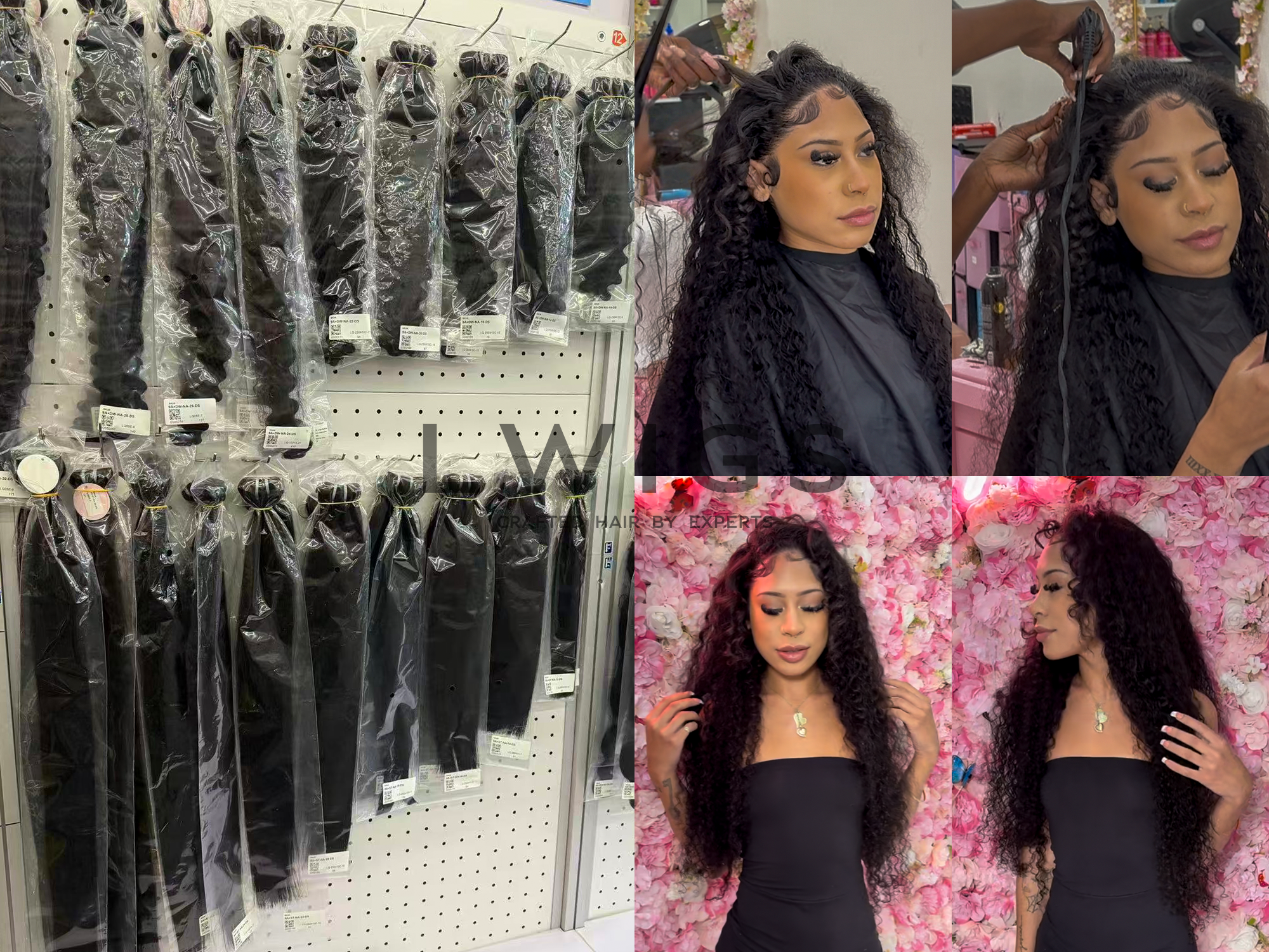 LWIGS Silky Straight 10A Natural Color Raw Human Hair Wefts (9A+ST-NA-14-YN)