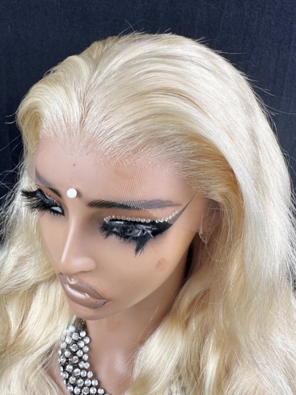 LWIGS Wear And Go Honey Blone 613 Body Wave 13x5 Glueless HD Lace Frontal Wigs LQ-LW17