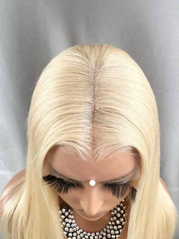 LWIGS Wear And Go Pre Max 613 Silky Straight Glueless 13x5 HD Lace Frontal Wigs LQ-LW16