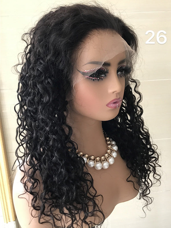 LWIGSINC Beginner Friendly Curly Hairstyle 22 Inch 180% Density HD Full Lace Wigs AY-15
