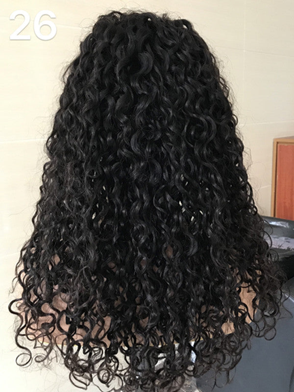 LWIGSINC Beginner Friendly Curly Hairstyle 22 Inch 180% Density HD Full Lace Wigs AY-15