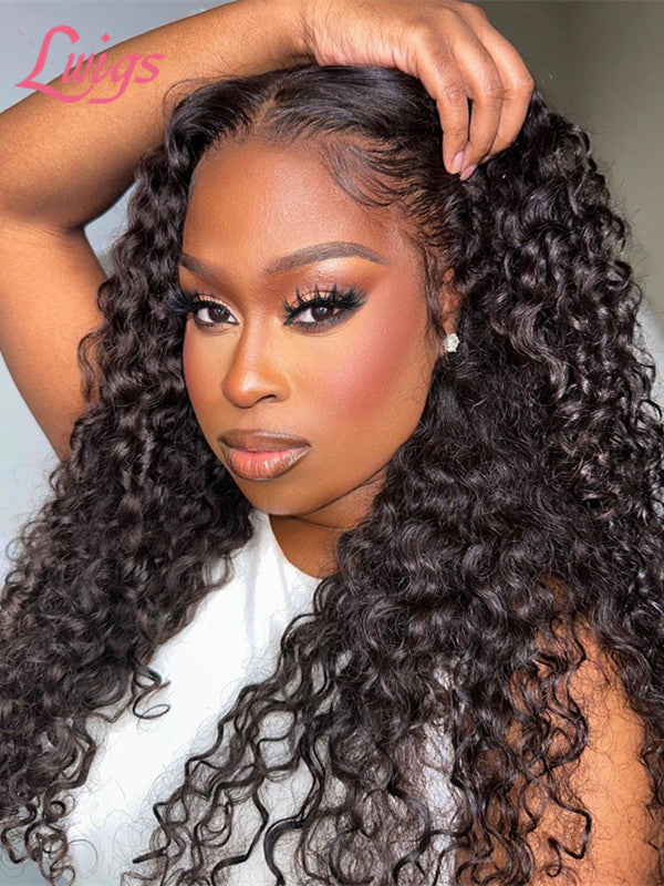 LWIGSINC Deep Part HD Lace 200% Density Bleached Knots 13x4 Lace Frontal Wigs