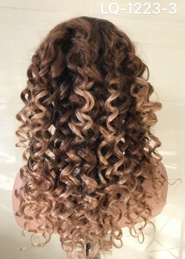 LWIGSINC 20 Inch 200% Density Deep Wave Human Hair 13x6 AD Lace Wigs (1362AD-NDW-3T-20-L4)