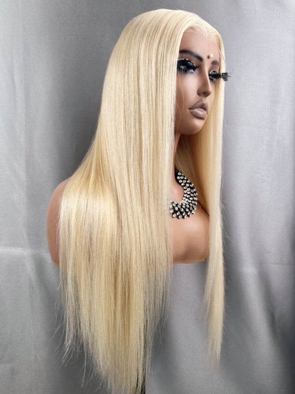LWIGS Wear And Go Pre Max 613 Silky Straight Glueless 13x5 HD Lace Frontal Wigs LQ-LW16