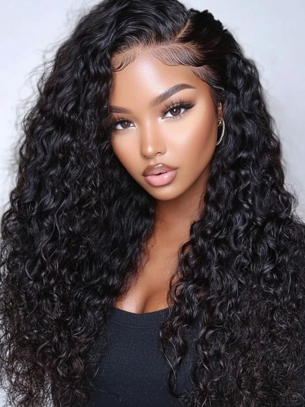 LWIGS Film Lace Water Wave 11x6 Glueless HD Lace Frontal Wigs LQ-LW08