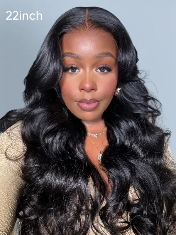 LWIGS Loose Body Wave 13x6 Undetectable HD Swiss Lace Frontal Wig Pre Plucked LQ-BWLBA1