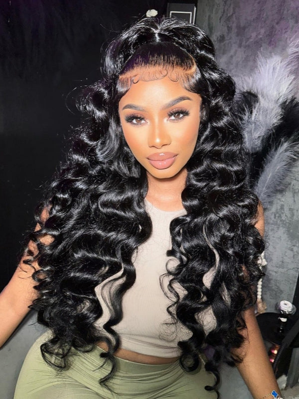 LWIGS Ready To Wear Loose Wave 11x6 Glueless HD Lace Frontal Wigs LQ-LBWD1