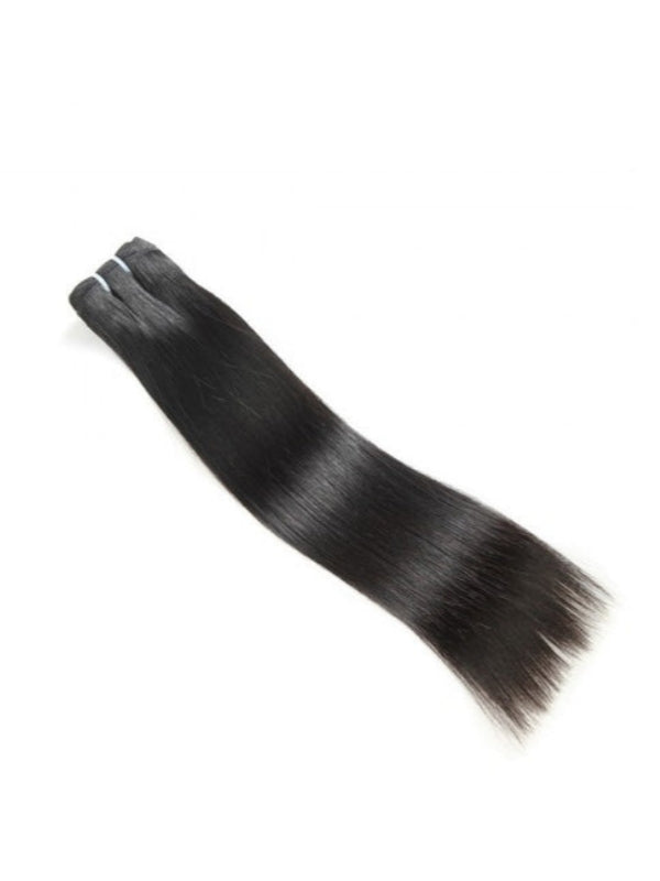 LWIGSINC Silky Straight Natural Color Brazilian Human Hair Bundles (10A+ST-NA-14-YN)